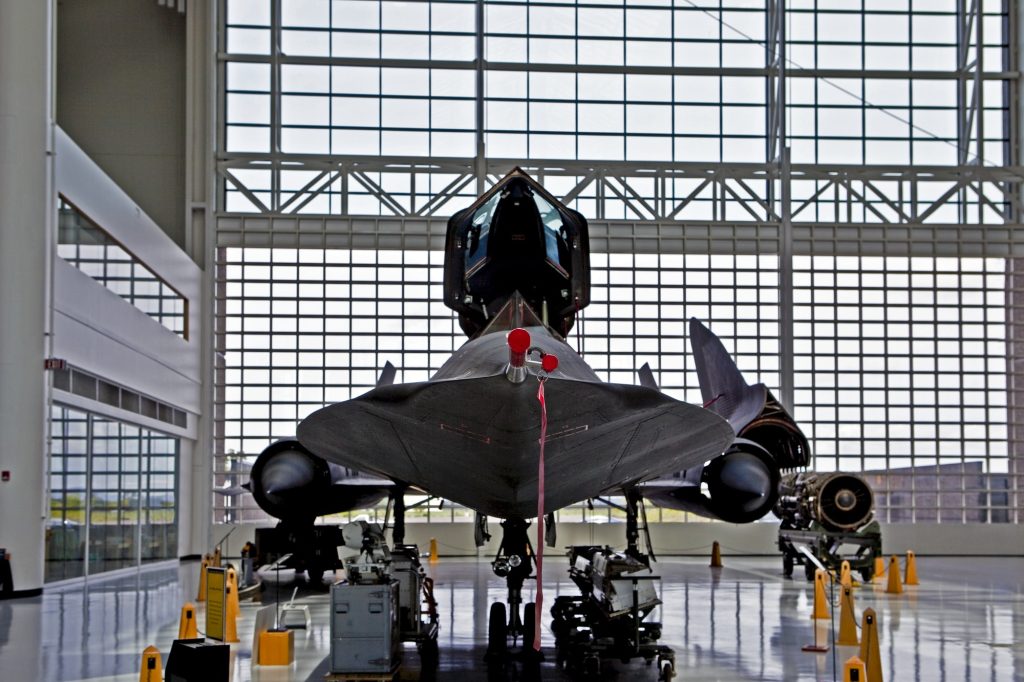 SR-71 Blackbird on Display